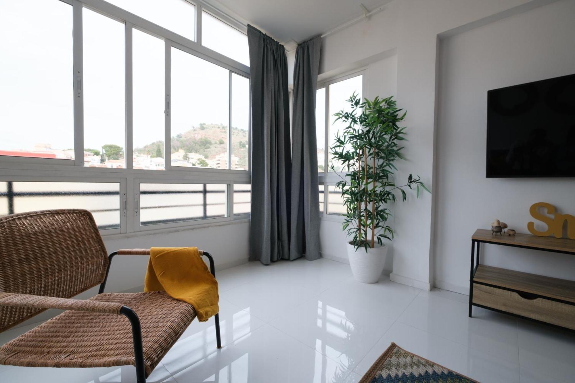 Wonderful Central Apartment Panoramics Views Wifi Málaga Eksteriør billede